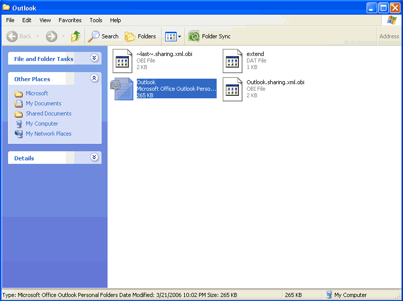 Step 4 How to backup e-mail form Microsoft Outlook Express - Step 4 of 4