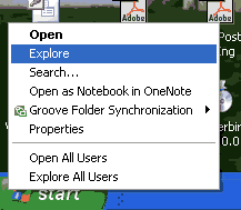 Step 1 How to Windows Explorer to upload files to your site - Step 1 of 6