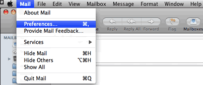 Step 1 Set up an e-mail account on Mac Mail - Step 1 of 6