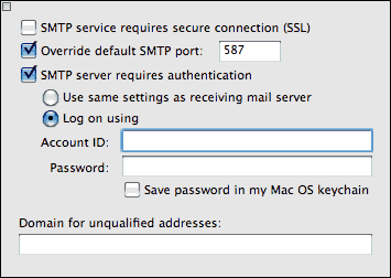 Step 6 Set up an e-mail account on Entourage Mac - Step 6 of 6