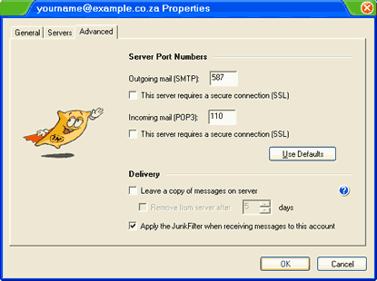 Step 10 Set up an e-mail account on IncrediMail - Step 10 of 10