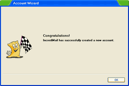 Step 7 Set up an e-mail account on IncrediMail - Step 7 of 10