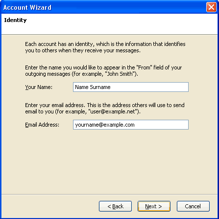 Step 3 Set up an e-mail account on Mozilla Thunderbird - Step 3 of 10