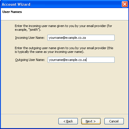Step 5 Set up an e-mail account on Mozilla Thunderbird - Step 5 of 10