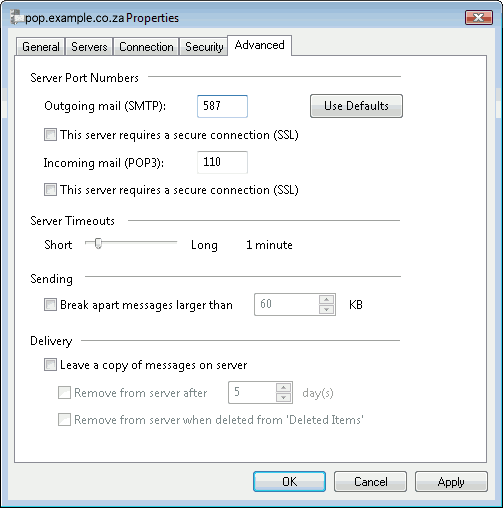 Step 10 Set up an e-mail account on Windows Mail - Step 10 of 10